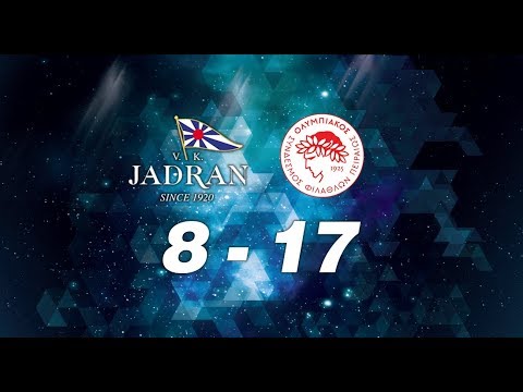 Jadran Split 8 vs 17 Olympiacos SFP (7/10/2019, All goals of Olympiacos)