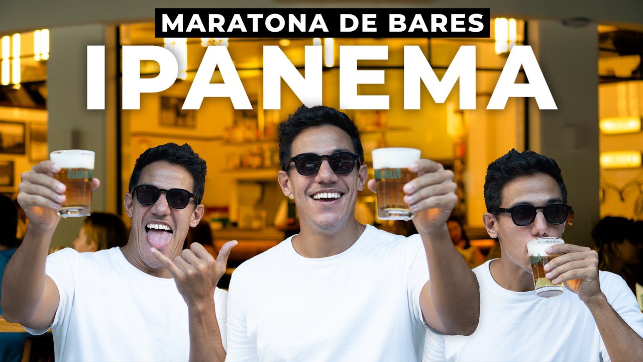 MARATONA DE BARES EM IPANEMA - RIO DE JANEIRO (COM PREÇOS)