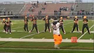 preview picture of video 'OSSEO DANCE TEAM AT OSSEO HOMECOMING GAME 2012'