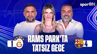 GALATASARAY-BARCELONA MAÇ SONU CANLI | ÜMİT KARAN - EMRE BOL - SİNEM ÖKTEN