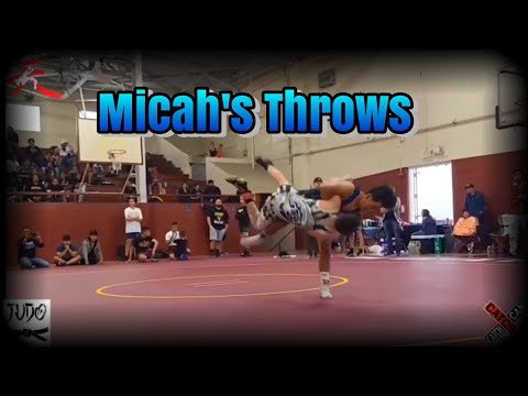 Micah's throws - Wrestling Judo