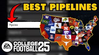 Best Pipeline For Every Team in College Football 25