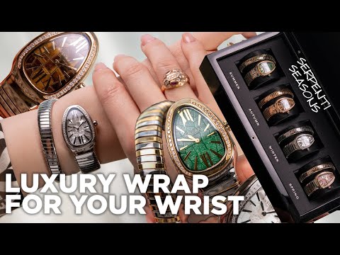 The Tadao Ando x Bulgari Serpenti box set is BEAUTIFUL