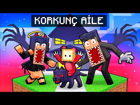 KORKUNÇ AİLE BENİ SAHİPLENDİ ! - Minecraft
