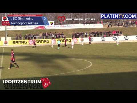 11.03.17 Simmeringer SC -  Technopool Admira  - Highlight  (1. Halbzeit / 16:34) am 11.03.2017 15:19