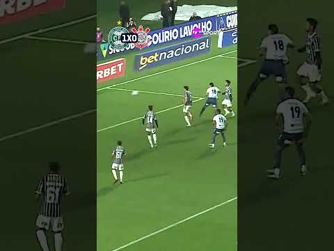 CORITIBA 2X1 CORINTHIANS | GOLS DO JOGO | BRASILEIRÃO 24ª RODADA #shorts