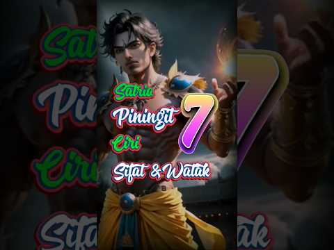 SP☕ 7 Ciri Watak/Sifat #satriopiningit #shorts