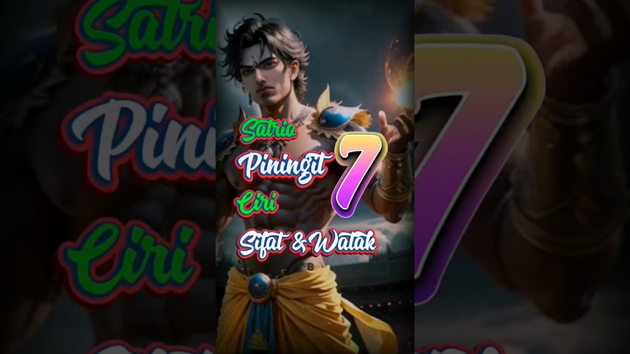 SP☕ 7 Ciri Watak/Sifat #satriopiningit #shorts