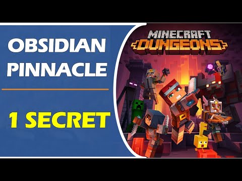 Gamerpillar - Obsidian Pinnacle: All Secrets Locations | Minecraft Dungeons Obsidian Pinnacle Rune Location