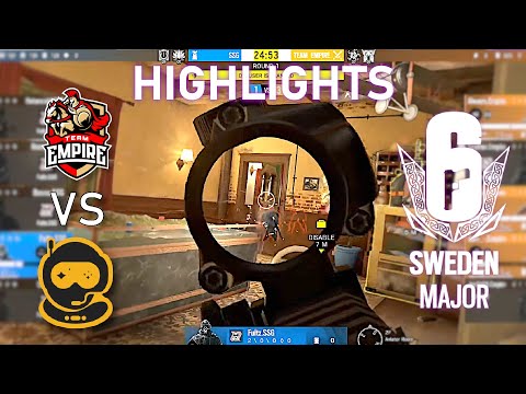 BEST CLUTCHES OF THE YEAR?! Empire vs SSG - HIGHLIGHTS - Day 1 - Sweden Major 2021 - R6 Esport