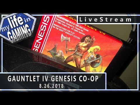 Gauntlet IV (Sega Genesis) Couch Co-Op :: LIVE STREAM
