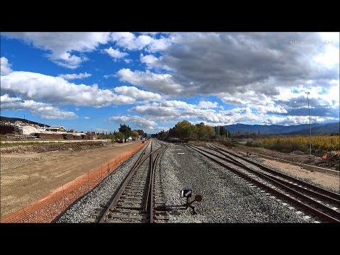 Cab Ride Stirfaka - Lianokladi / Driver's View - IC 55 Autumn 2016 - [254]