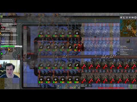 Factorio S07E04 Bob's mod - baterie, bílé obvody, ROBOTI (2017, v0.15)