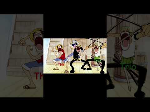 The deadly trio in #onepiece #tranding #animeedit #shorts #shortanime @Animevibesz