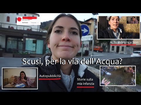 "Scusi, per le vie dell'acqua?" con video reaction