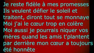 LYRICS TU M&#39;AS TRAHIE - KENY ARKANA
