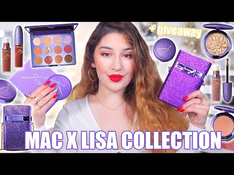 MAC x LISA COLLECTION SWATCHES & REVIEW