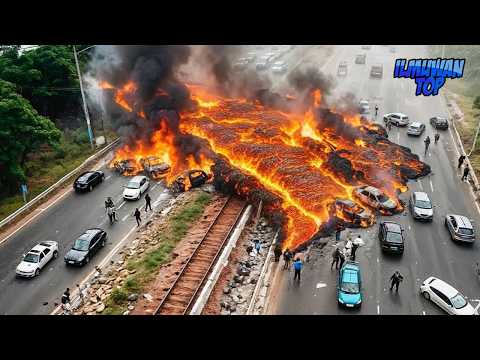 Beginilah Saat Alam Semesta Murka ! Detik-Detik Mematikan Peristiwa Mengerikan Tertangkap Kamera