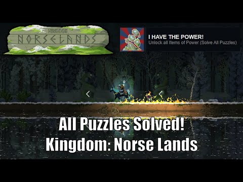 Kingdom Norse Lands DLC: All Puzzles Solved! (I have the Power achievement)