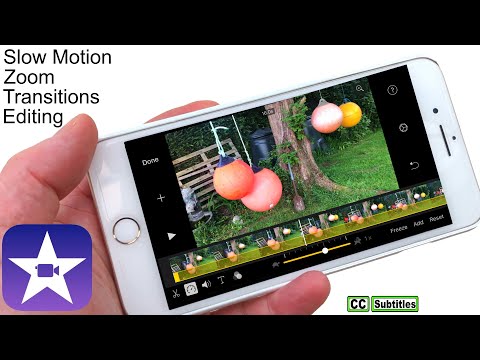 iOS iMovie Slow Motion and How to Zoom on iMovie iPhone and iMovie Editing iMovie Transitions Video