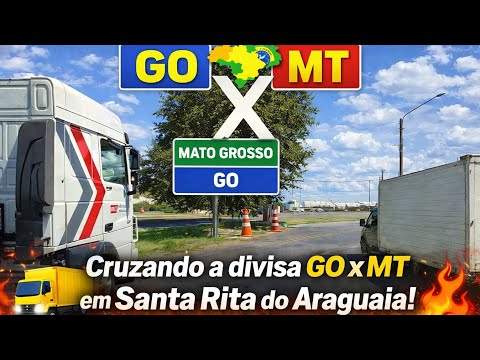 EP138/26 CRUZANDO A DIVISA DO GOIÁS E MATO GROSSO # SANTA RITA DO ARAGUAIA 