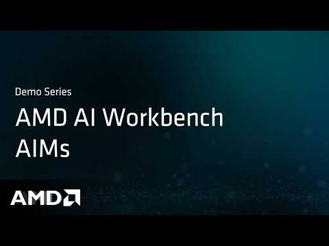 Video Thumbnail: AMD AI Workbench - AMD Inference Microservices (AIMs)