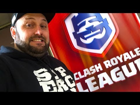 BRASILEIROS NA CLASH ROYALE LEAGUE AO VIVO!! Wen, Surgical, Renan Cava é muito mais...