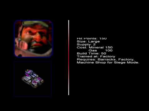 StarCraft Siege Tank / Belagerungspanzer German Quotes