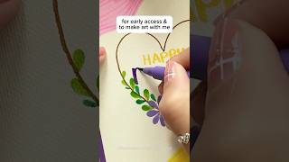 Download lagu How to make Happy Birthday card #shorts #nhuandaocalligraphy #diy #birthdaycard mp3