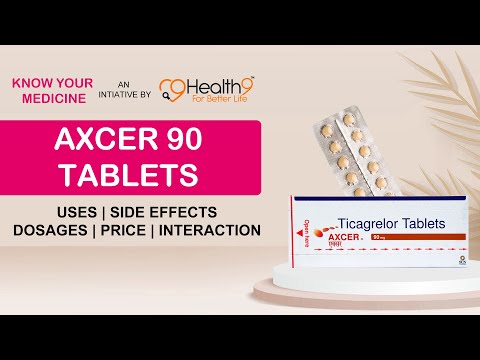 Ticagrelor tablets 90, for personal, packaging size: 10 x 10