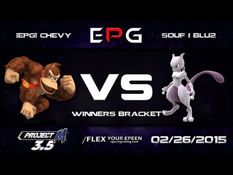ePG Weekly - [ePG]Chevy (Donkey Kong) Vs. Souf | Blu2 (Mewtwo) SSBPM (Winners R3) - Project M