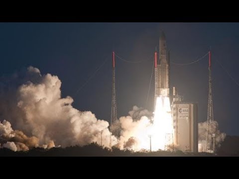 100. Start | Ariane 5 Rakete | VA243 | Azerspace-2 / Intelsat 38