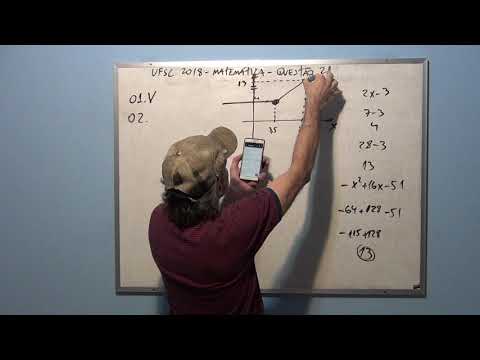 Correção UFSC 2018 Matemática