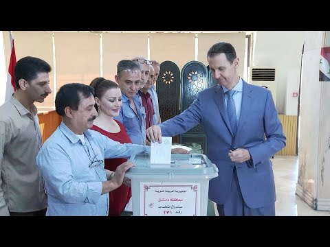 Syria's Assad casts his ballot in parliamentary poll | AFP