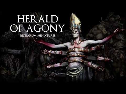 Herald of Agony || Give Bestiarum Miniatures the GRIMDARK treatment