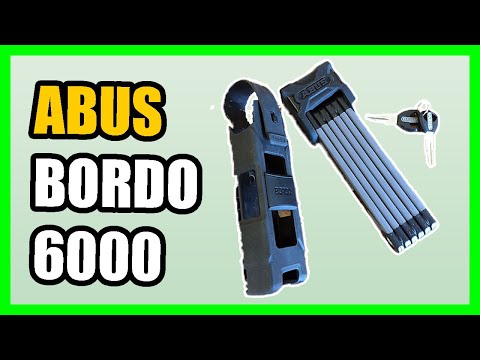 Abus Bordo 6000 Folding Bike Lock Review