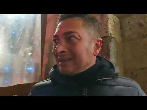 Cesarano (Fim) alla fiaccolata in Piazza del campo dei lavoratori Beko