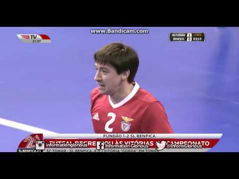 Futsal: AD Fundão 1-2 SL Benfica