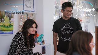 Idina Menzel Drops In Clip l Into the Unknown: Making Frozen 2 | Disney+