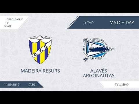 AFL19. EuroLeague A. Division SZAO. Day 9. Madeira Resurs - Alavés Argonautas.