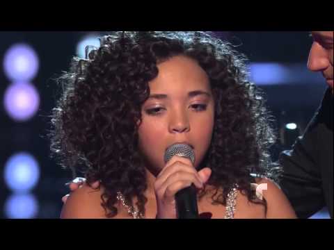 Paola Guanche canta “I will always love you” en “La Voz Kids”