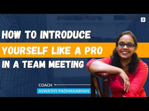 How to Introduce Yourself Like a PRO in a Team Meeting | Alpha Board