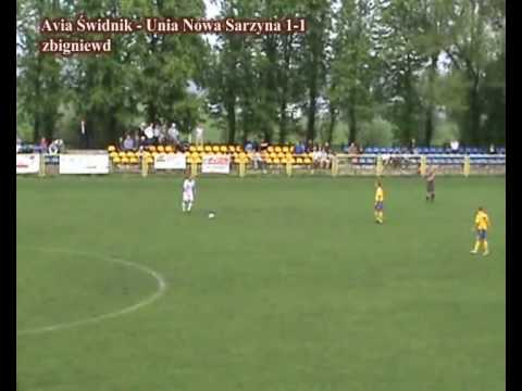 Avia Świdnik - Unia Nowa Sarzyna 1-1 22 kolejka III Ligii 2.05.2010r.