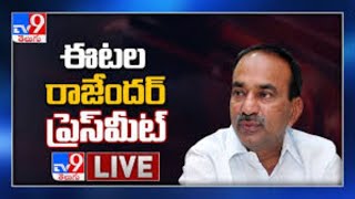 Etela Rajender Press Meet LIVE || Coronavirus Alert