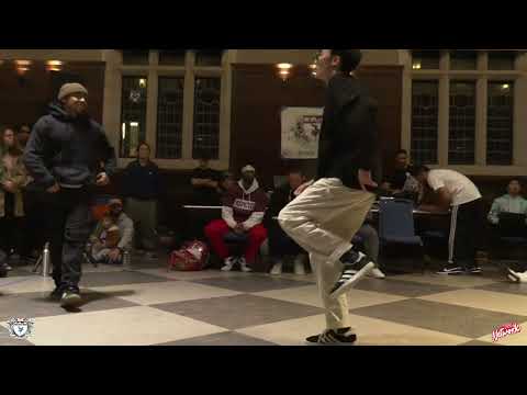 Phi Calls Out Raptor - Top 16 - Rhythmic Damage XV - Freaks Of The Beat - B-Boy Network