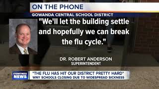 Several WNY schools close Friday due to flu, widespread illness