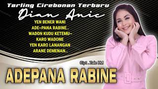 Download lagu ADEPANA RABINE | DIAN ANIC | FULL LIRIK mp3 Download lagu ADEPANA RABINE | DIAN ANIC | FULL LIRIK mp3