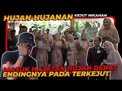 MASUK HAJATAN HUJAN DERAS‼️ ENDINGNYA PADA TERKEJUT SEMUA