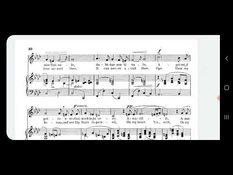 Pronunciación de Aria Antigua "Amarilli mia bella" de Giulio Caccini