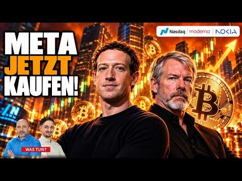 Bitcoin - Wir stehen kurz davor | Nasdaq | Moderna | Meta | Nokia | Strategy | Bitcoin